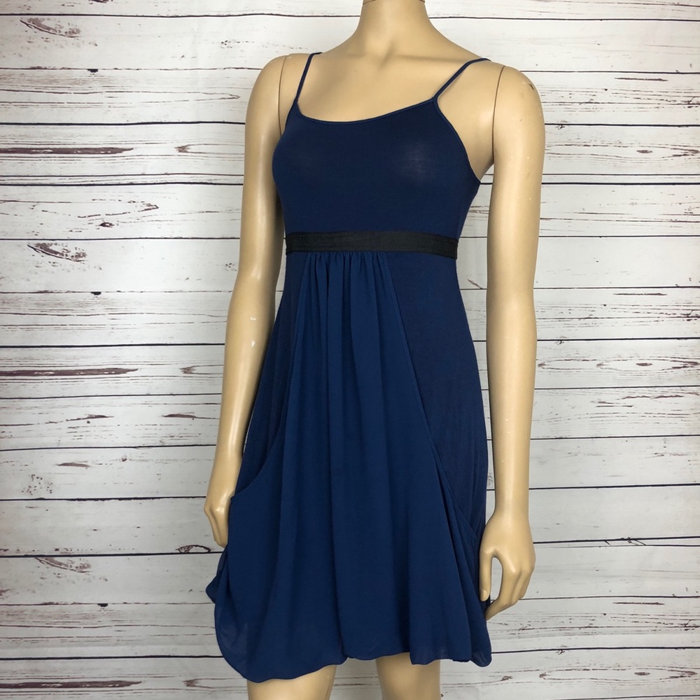 Kensie Dress Babydoll Fit Flare Tank Top Tiered